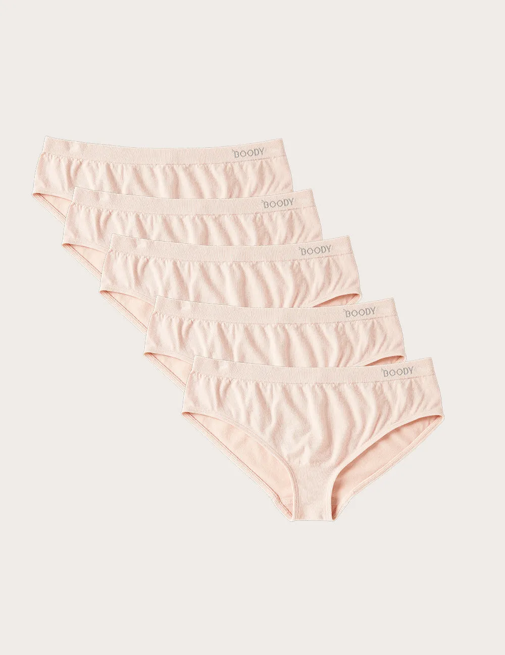 5-Pack Hipster Bikini - Nude