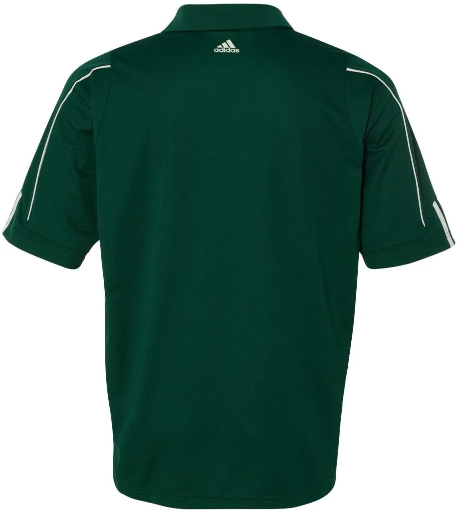 Adidas Climalite 3Stripes Cuff Polo