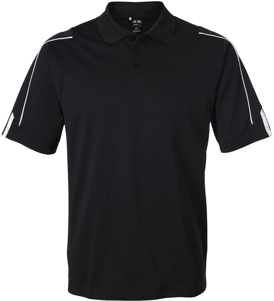 Adidas Climalite 3Stripes Cuff Polo