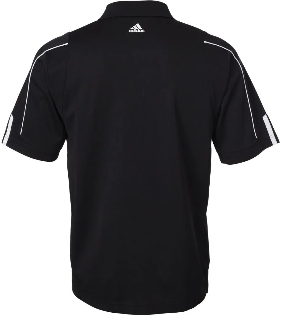 Adidas Climalite 3Stripes Cuff Polo