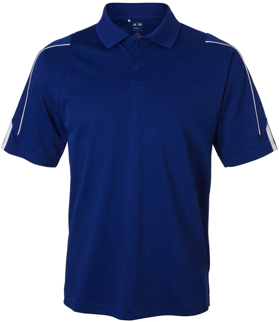 Adidas Climalite 3Stripes Cuff Polo