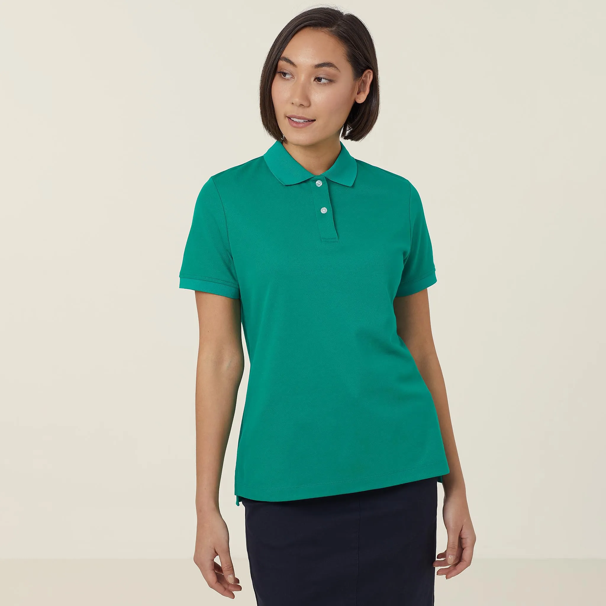 Antibacterial Polyface Short Sleeve Polo