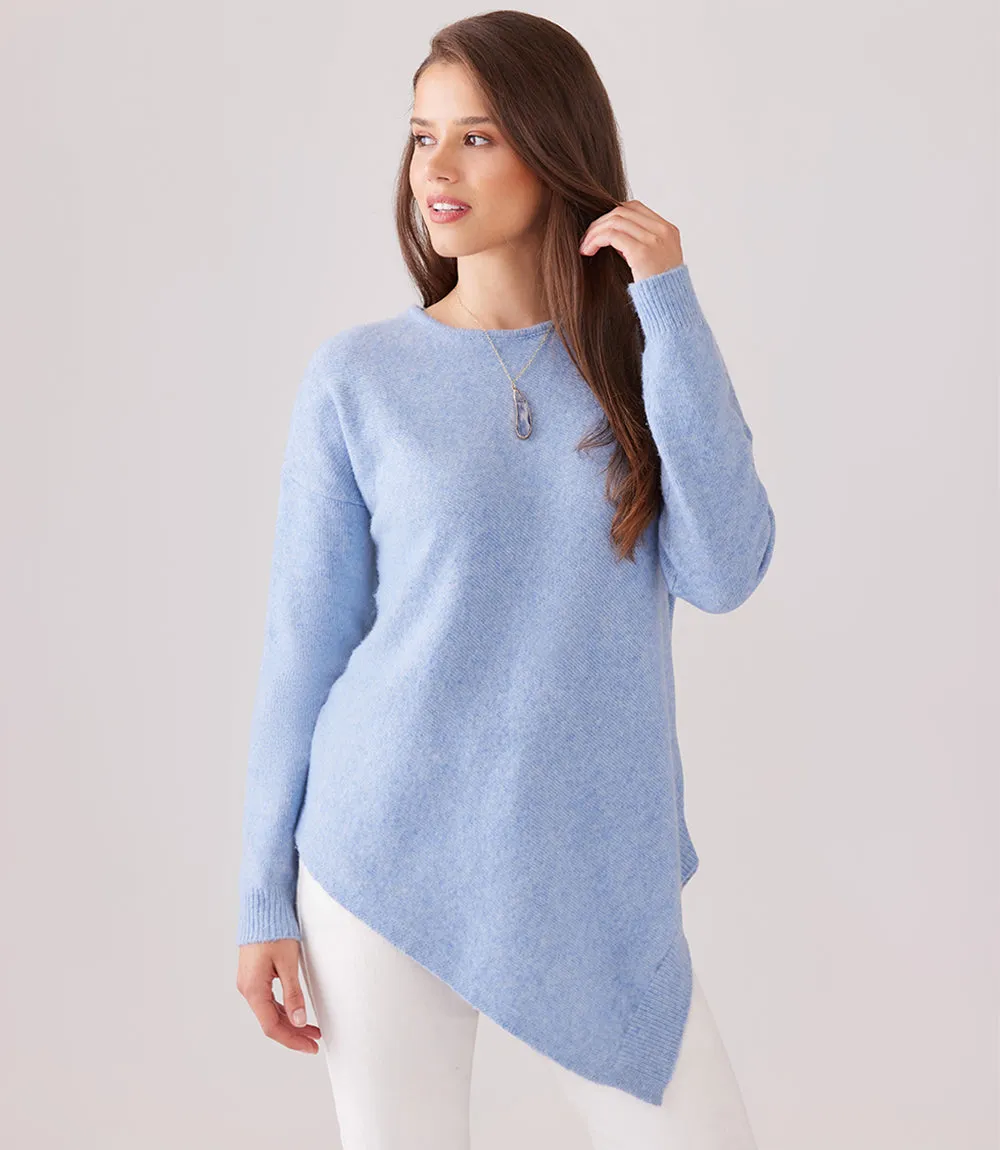 Asymmetric Hem Sweater