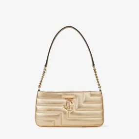 Avenue Slim Shoulder  Gold Avenue Metallic Nappa Shoulder Bag