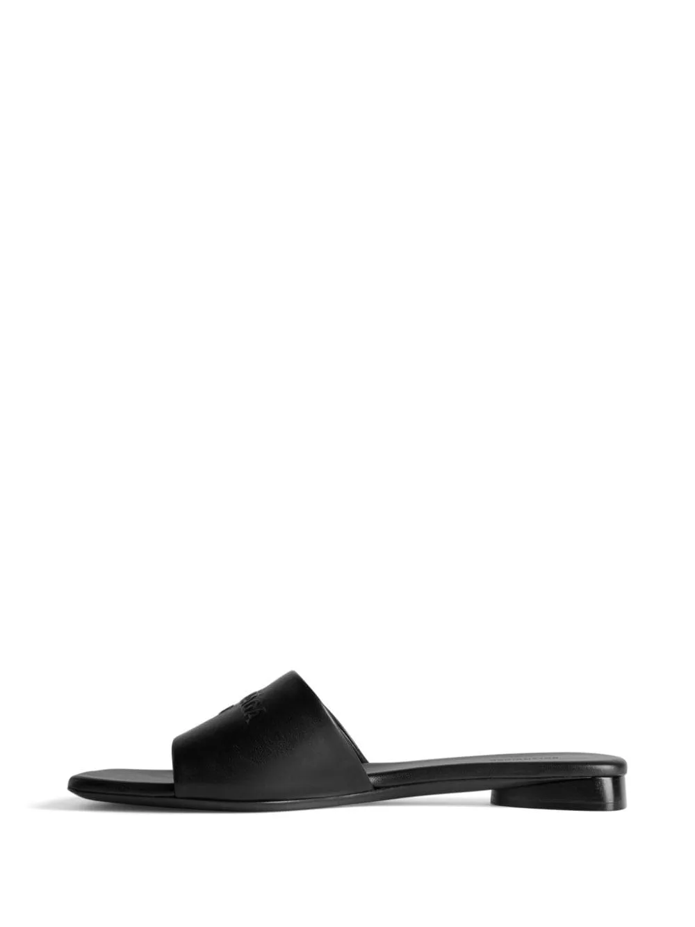 Balenciaga    Balenciaga Duty Free Leather Flat Sandals