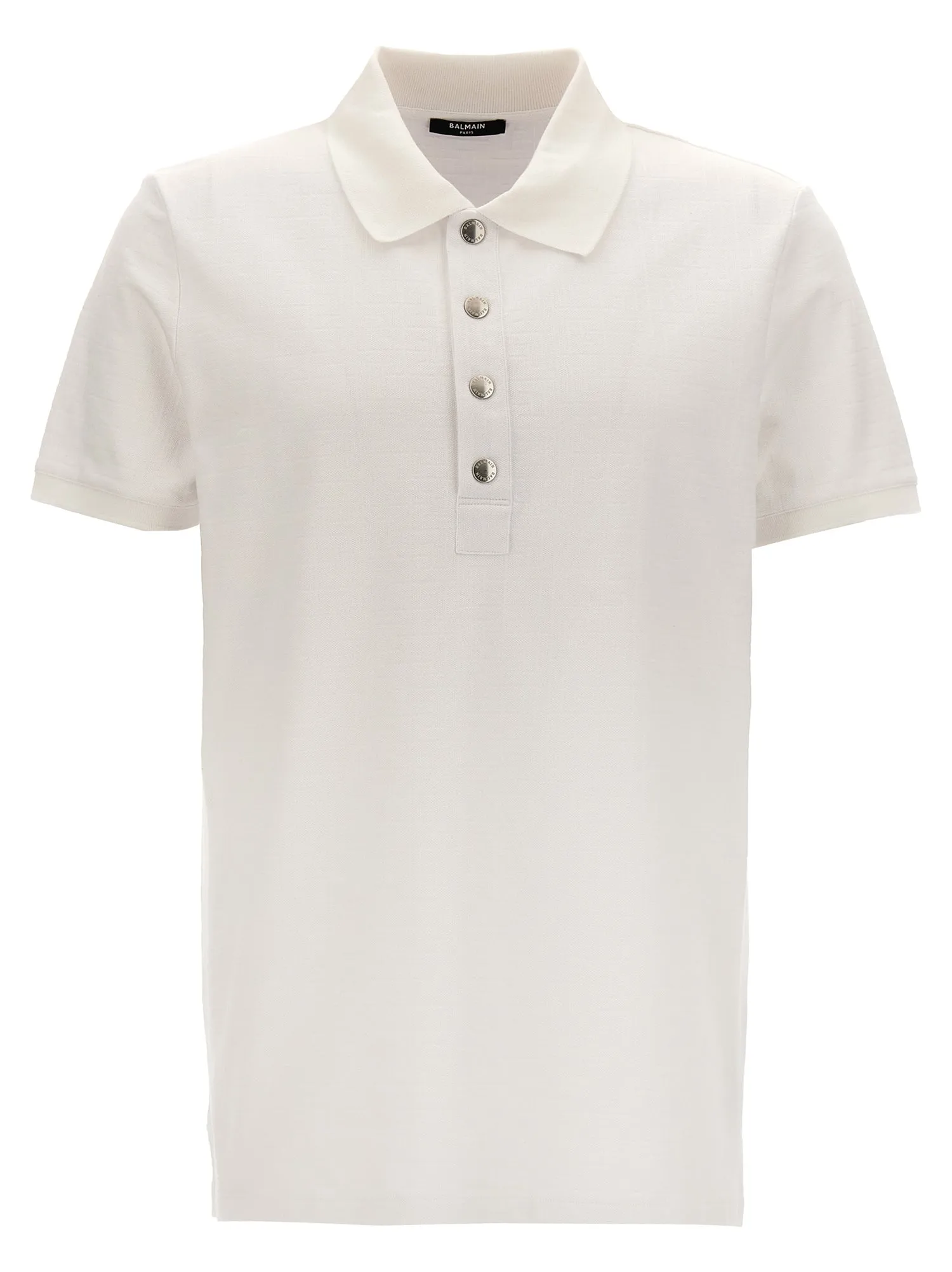 Balmain    Balmain 'Monogram' Polo Shirt