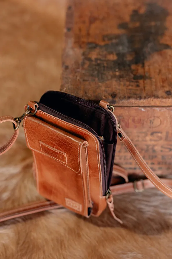 Bed|Stu Alelike Crossbody Bag [Tan Rustic]