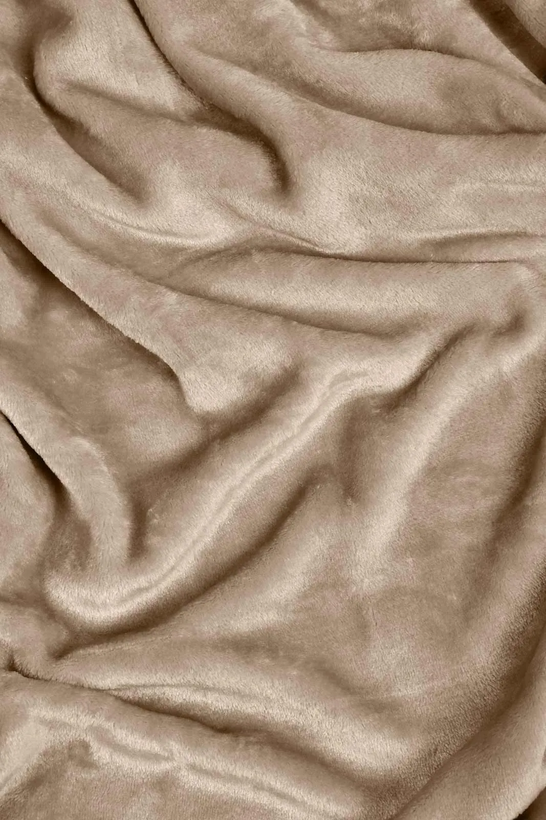 Beige Ultra Soft Blanket (Double Size)