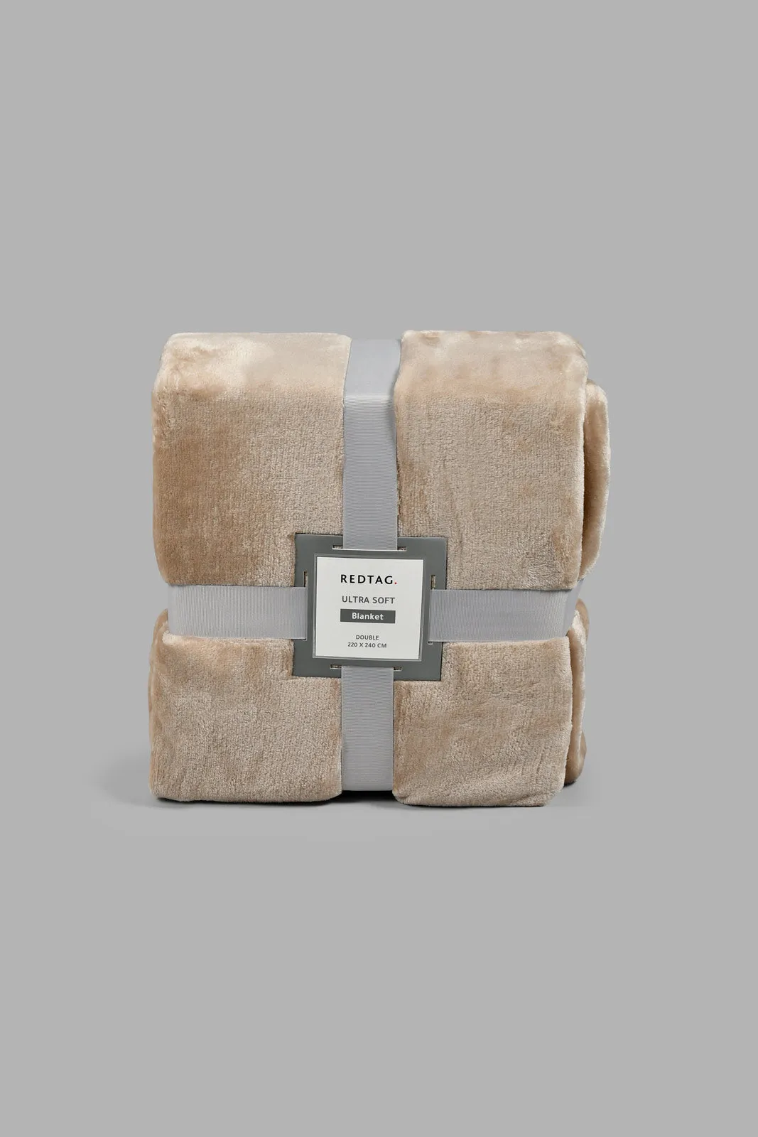 Beige Ultra Soft Blanket (Double Size)