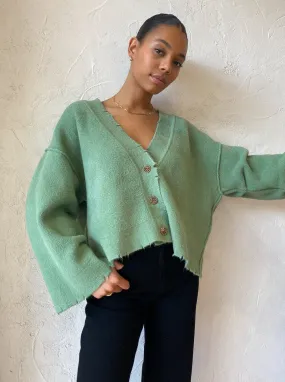 Blanca Pepa Cardigan in Pistachio