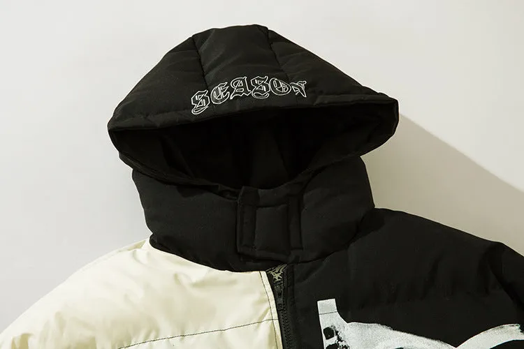 Bones | Oversized Streetstyle Puffer Jacket