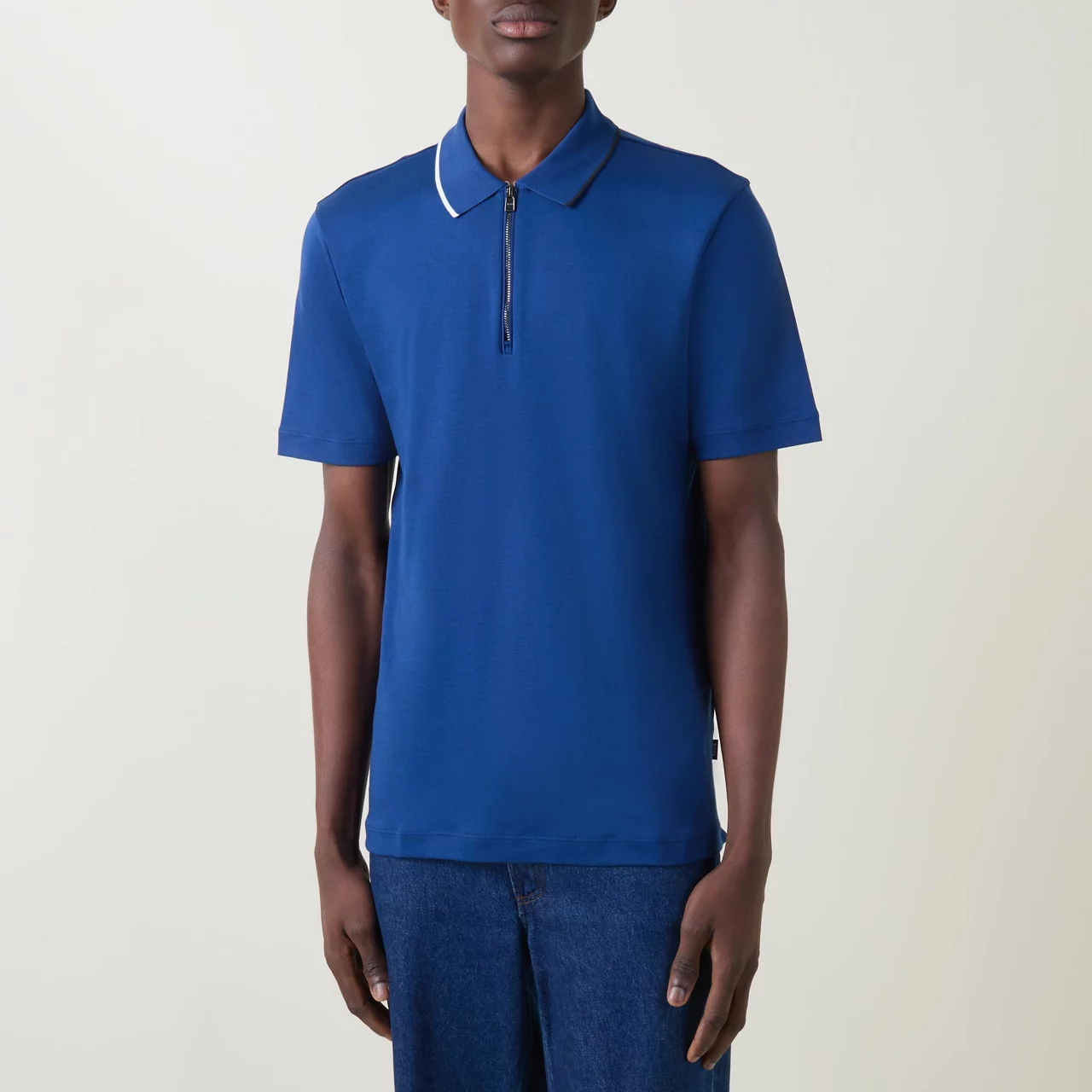 BOSS Paras Polo Shirt - Blue