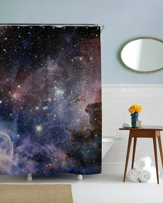 Carina Nebula Shower Curtain