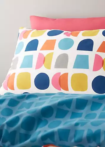 Catherine Lansfield Connect Geo Duvet Cover Set | Kaleidoscope