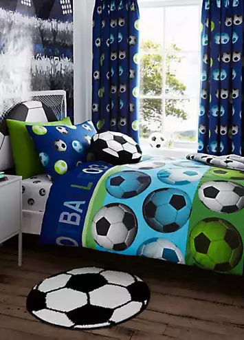 Catherine Lansfield Football Duvet Cover Set | Kaleidoscope