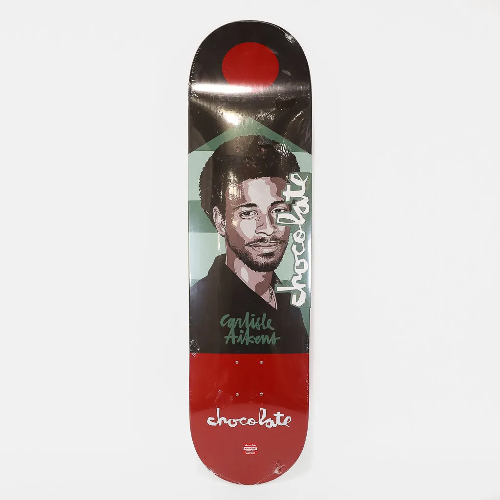 Chocolate Skateboards - 8.25 Carlisle Aikens Hecox Portrait Skateboard Deck