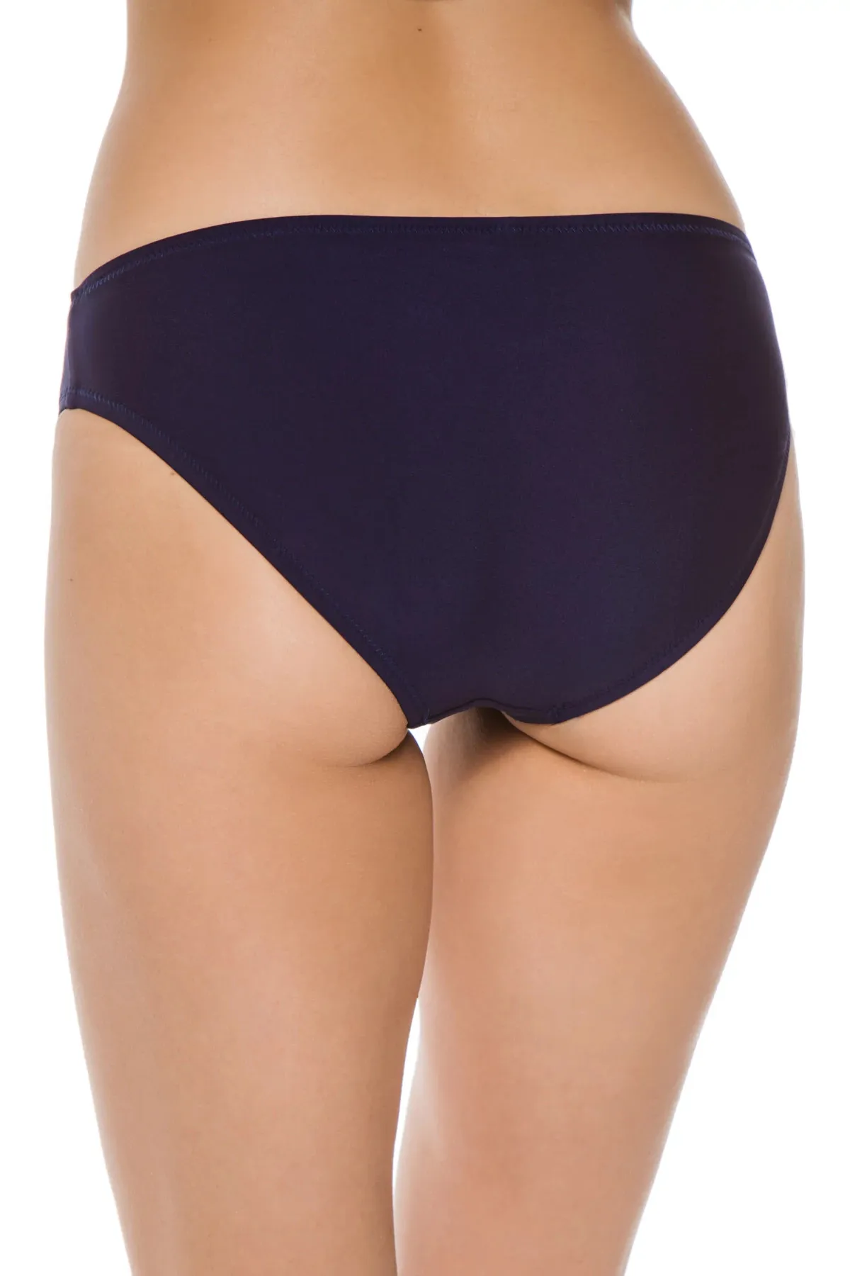 Classic Navy Hipster Bikini Bottom