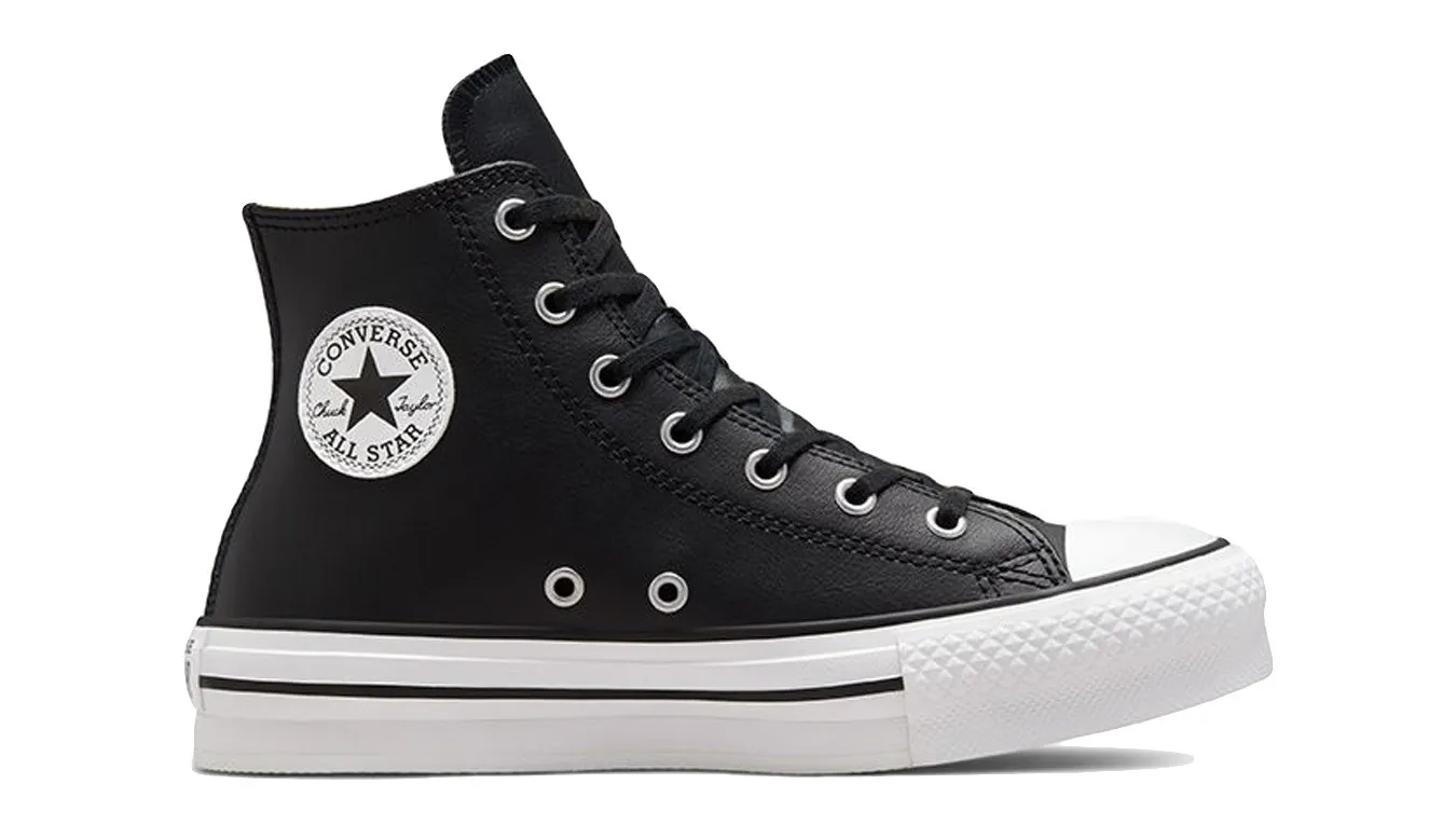 Converse Chuck Taylor All Star Eva Lift Platform Leather High Top