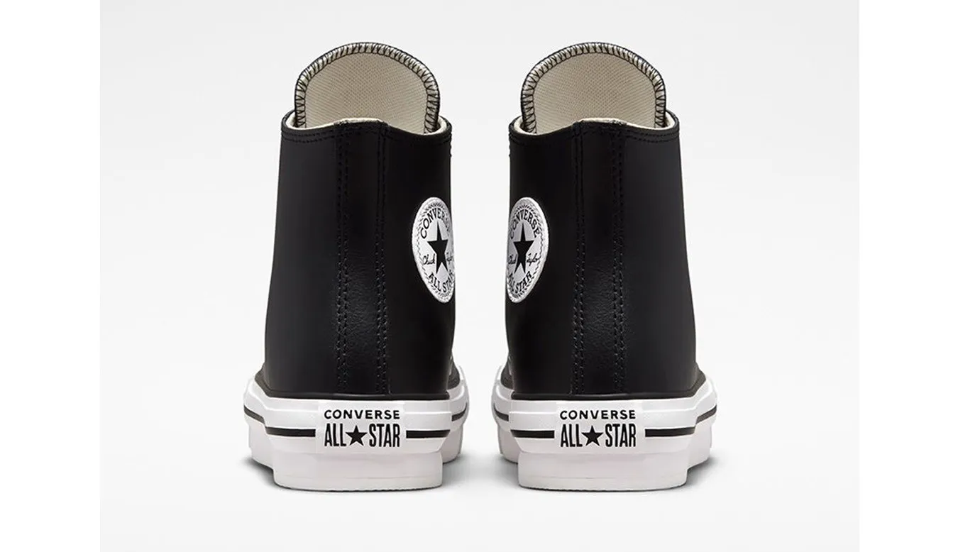 Converse Chuck Taylor All Star Eva Lift Platform Leather High Top