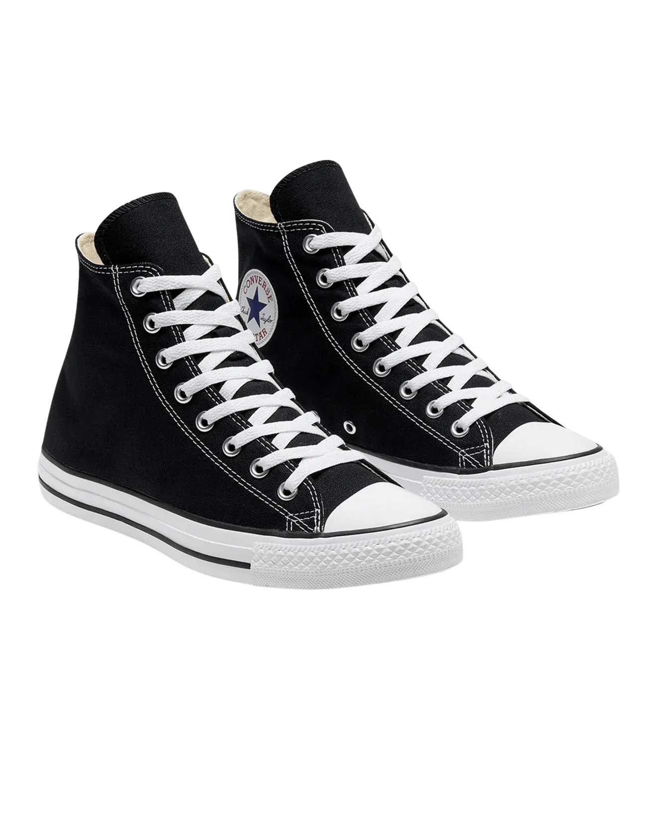 CONVERSE WOMEN'S CHUCK TAYLOR ALL STAR HIGH TOP BLACK/WHITE SHOE