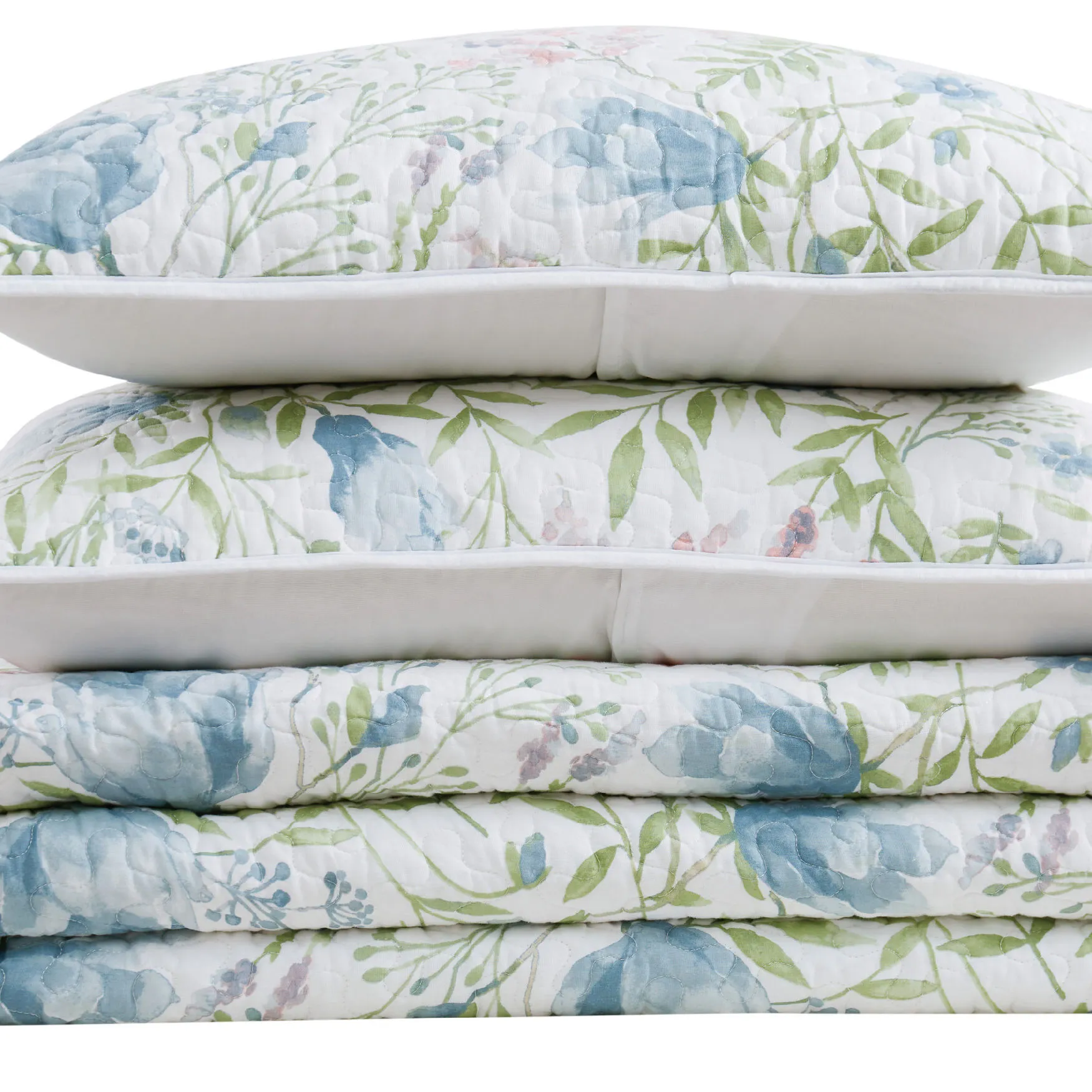 Cottage Classics Field Floral 2 Piece Quilt Set