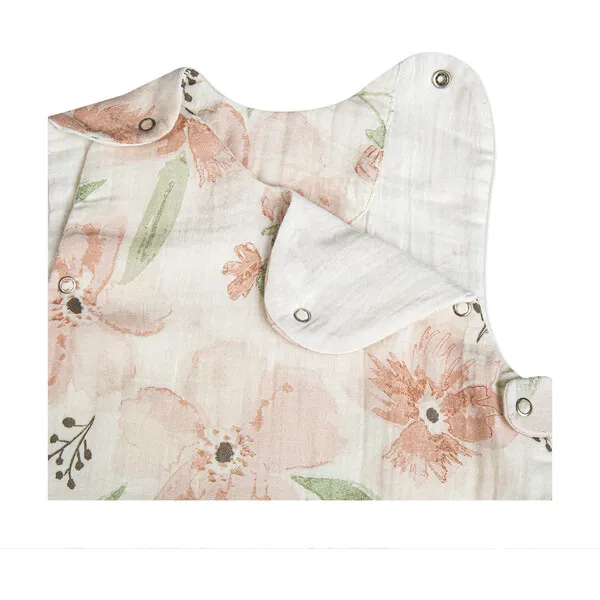 Crane Baby Wearable Blanket  (Muslin Floral), Parker