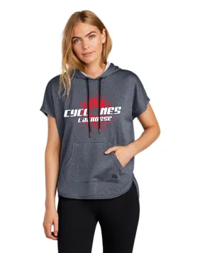 Cyclone Shooter Short Sleeve Triblend Women's Hoodie