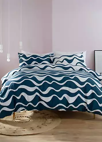 Deyongs Waves 200 Thread Count Duvet Cover Set | Kaleidoscope