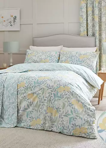 Dreams & Drapes Duck Egg Sandringham Duvet Cover Set | Kaleidoscope