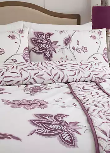 Dreams & Drapes Samira Duvet Cover Set - Plum | Kaleidoscope