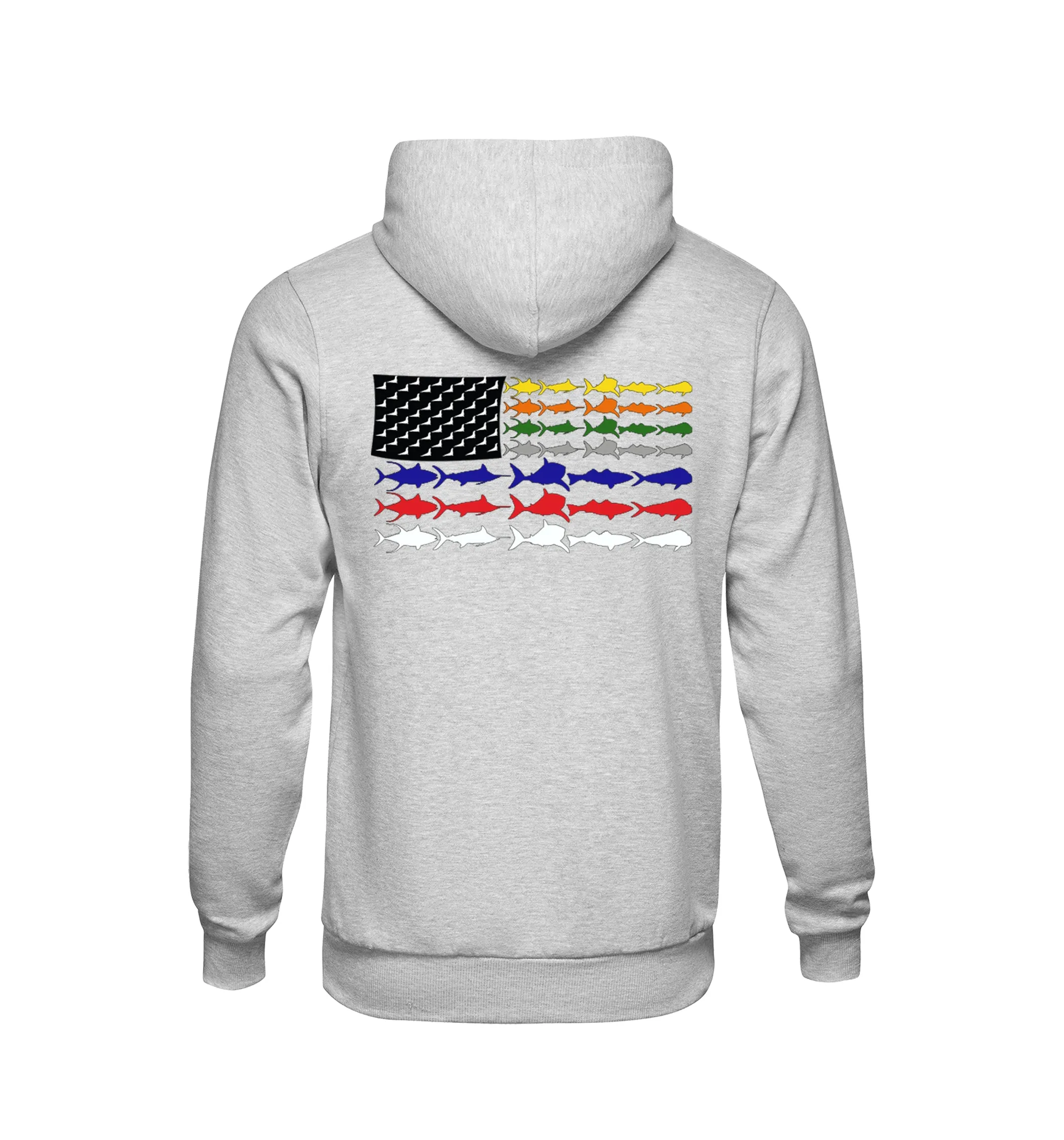 First Responders - Line Flag - Full Zip Hoodie