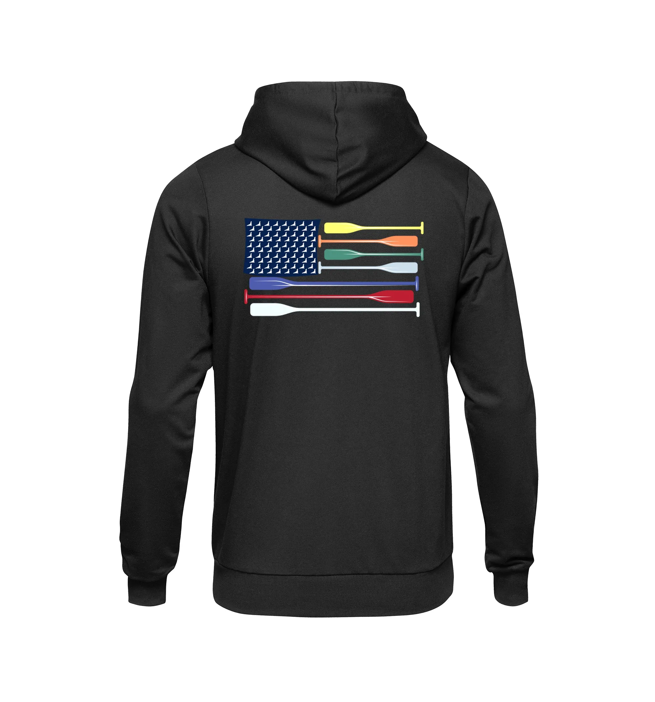 First Responders  - Oars Flag Full-Zip Hoodie