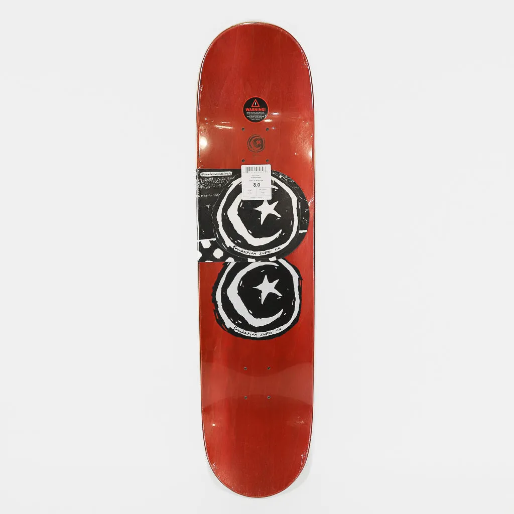 Foundation Skateboards - 8.0 Ryan Coulson Push Skateboard Deck