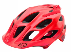 Fox Racing Flux Solids MTB Helmet - Red