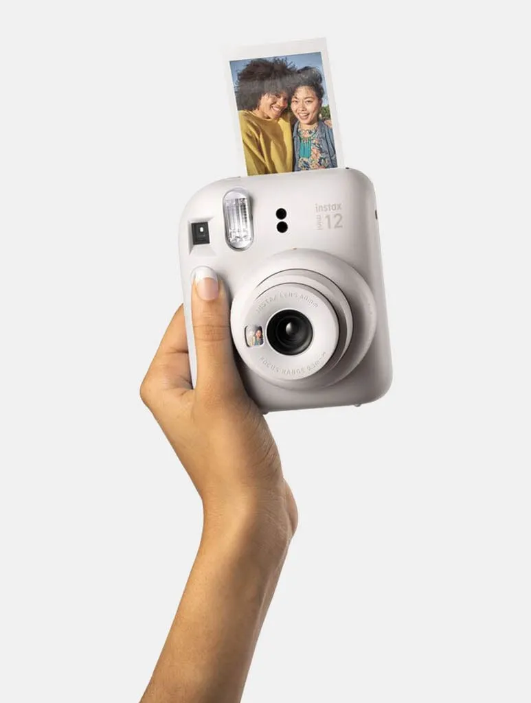 Instax Mini 12 Camera - Clay White