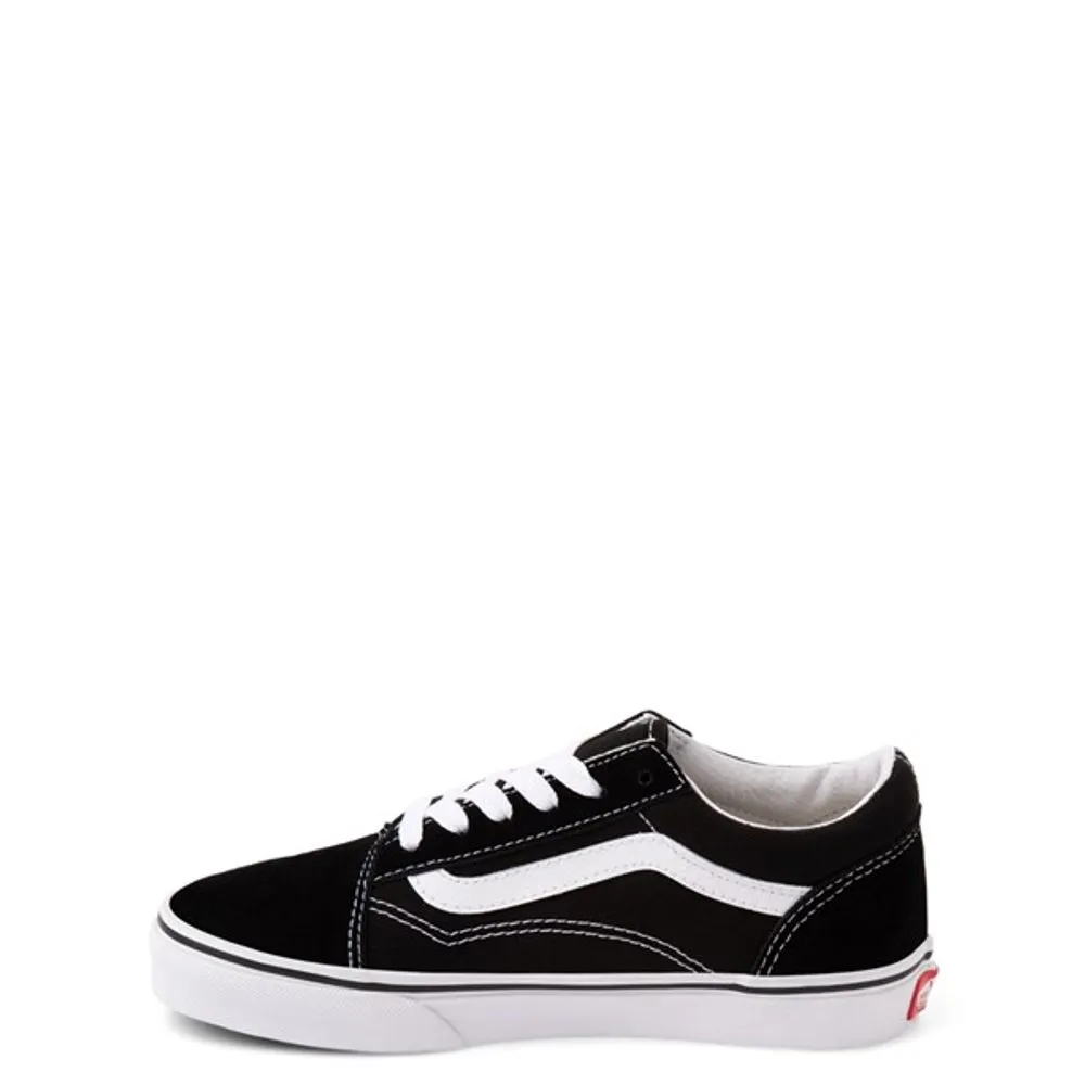 Journeys Vans Old Skool Skate Shoe - Little Kid / Big Black White