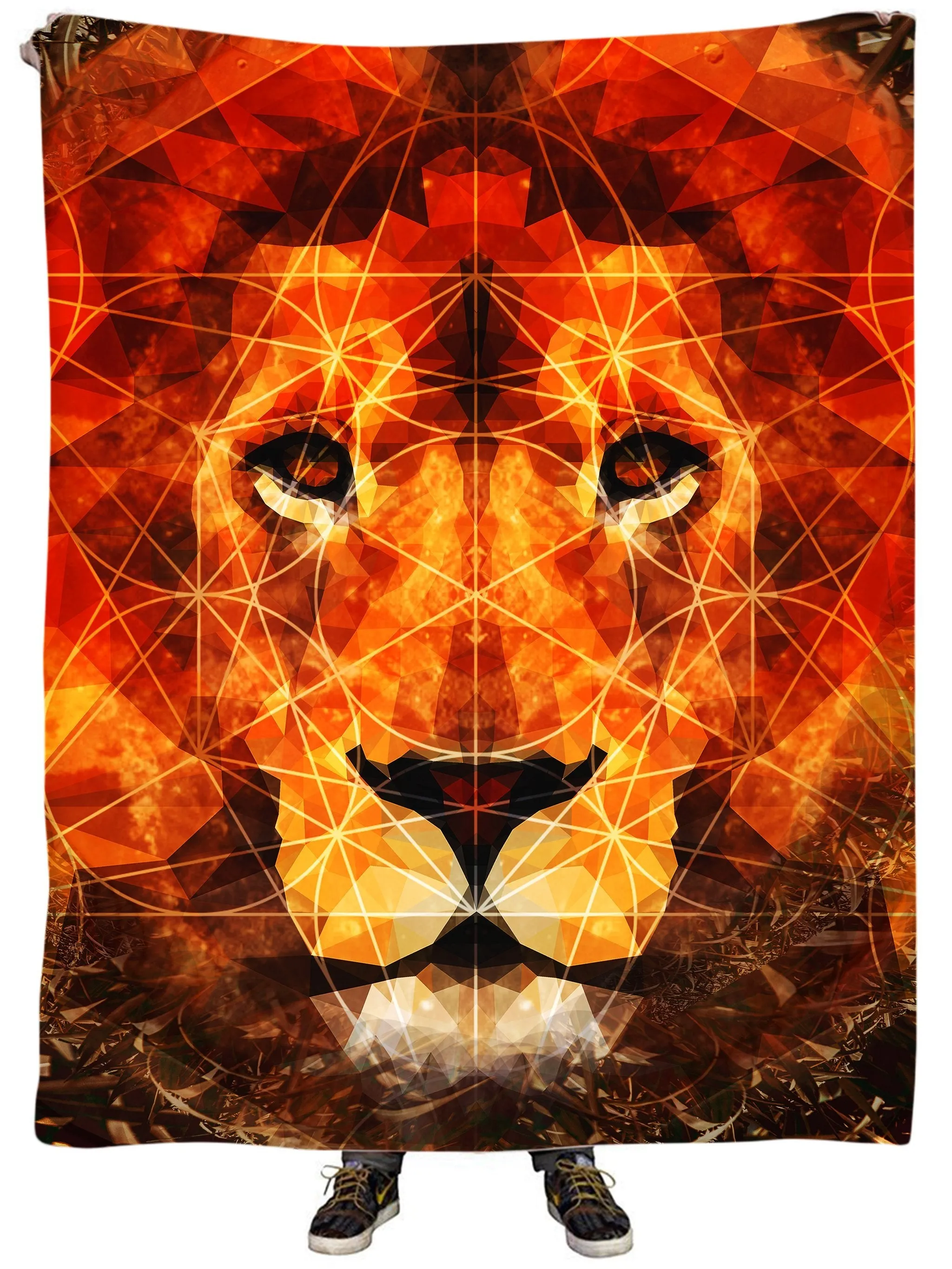 King of the Jungle Plush Blanket