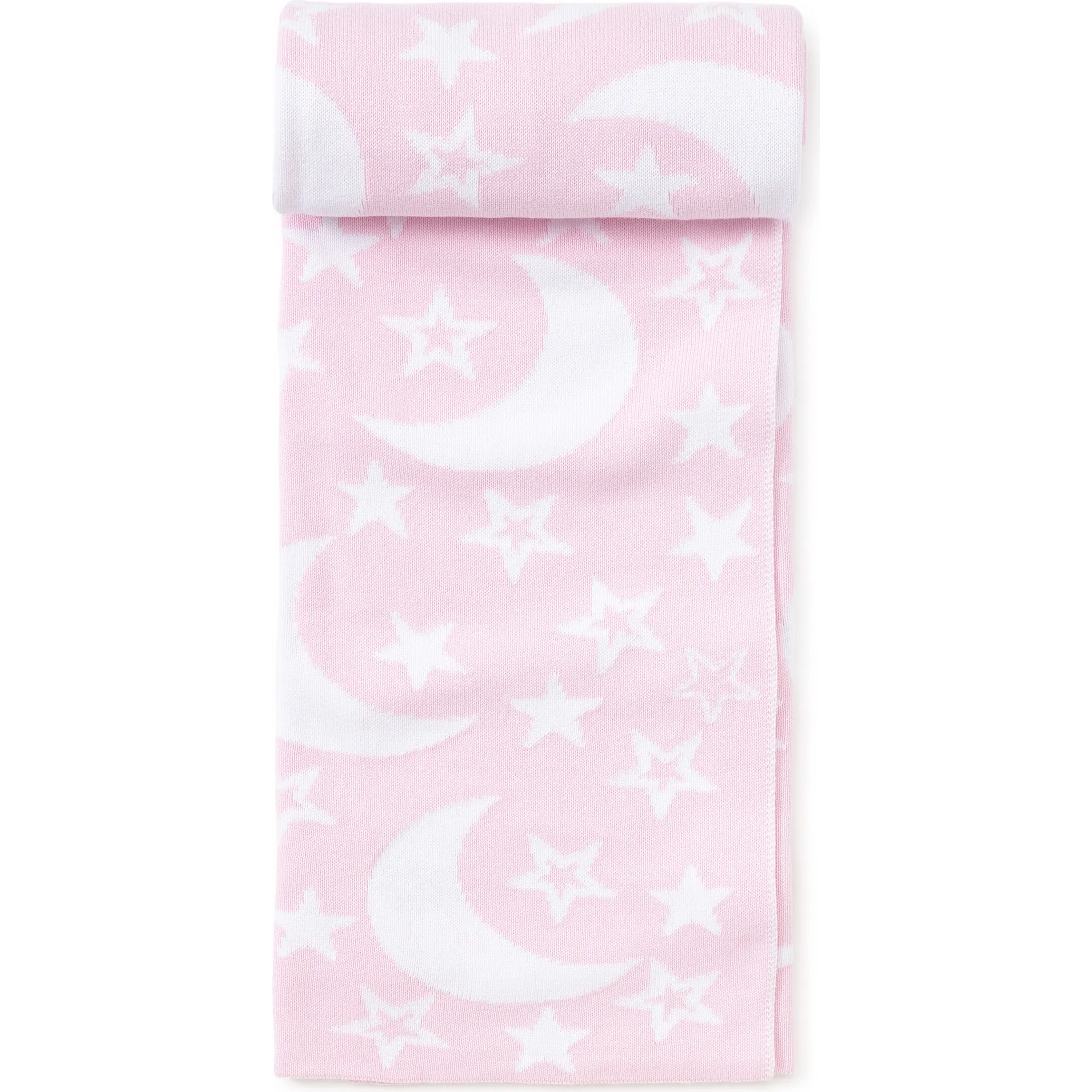 Kissy Kissy Moon & Star Novelty Blanket, Pink