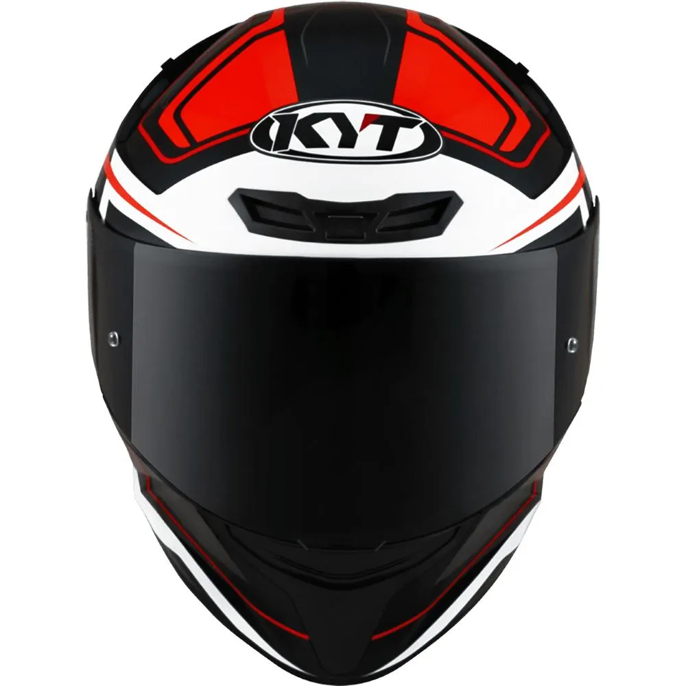 KYT - TT Course Overtech Black/Orange Helmet