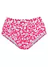 LASCANA Floral High Waisted Bikini Bottoms