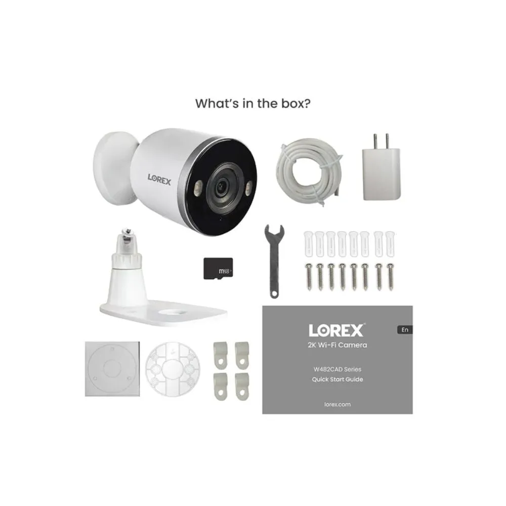 Lorex 2K Spotlight Indoor/Outdoor Wi-Fi Security Camera