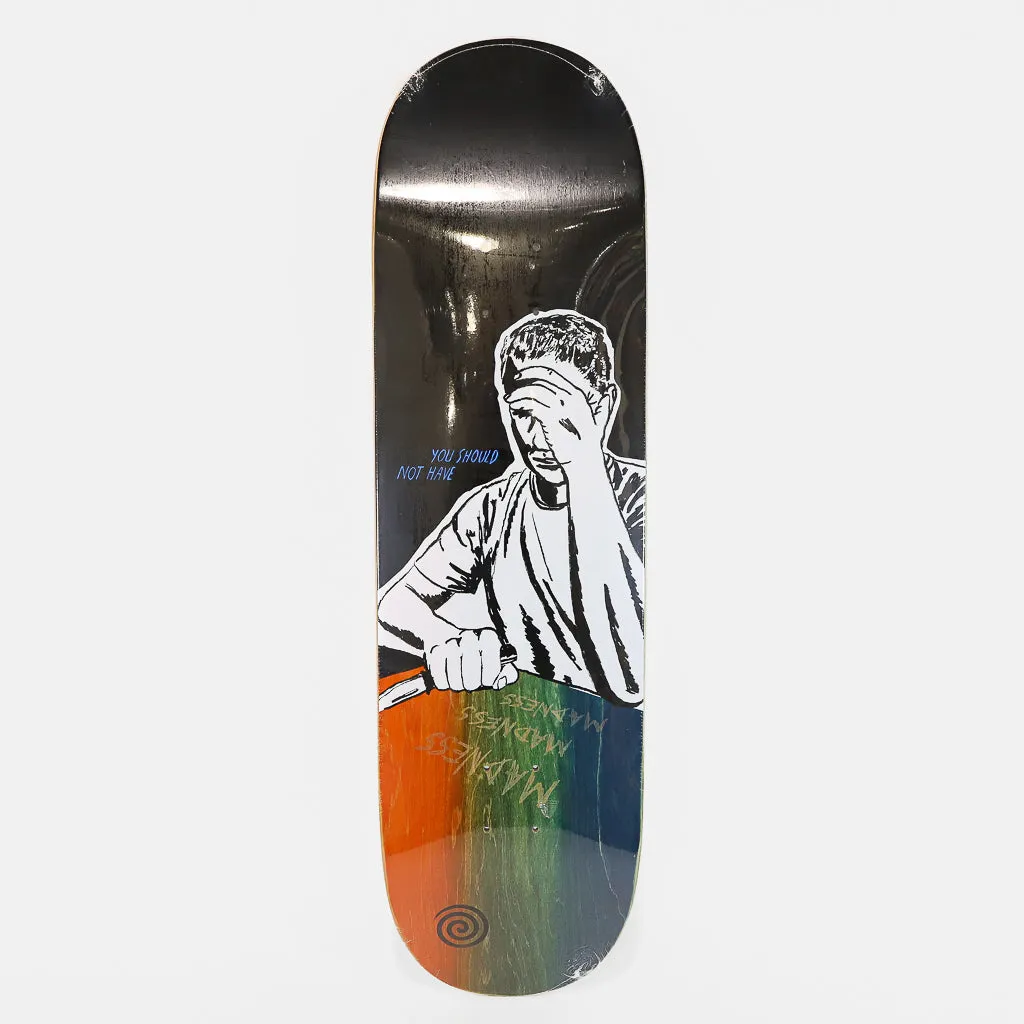 Madness Skateboards - 9.0 Engraved R7 Skateboard Deck