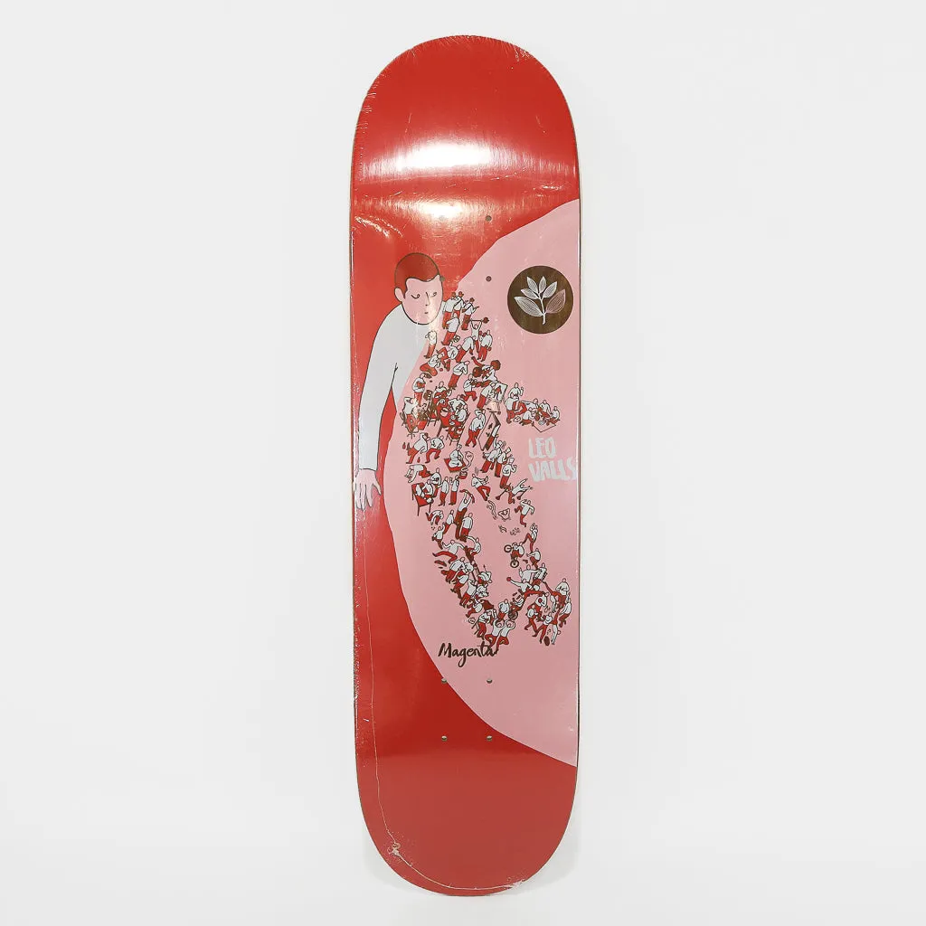 Magenta Skateboards - 8.25 Leo Valls Extravision Deck