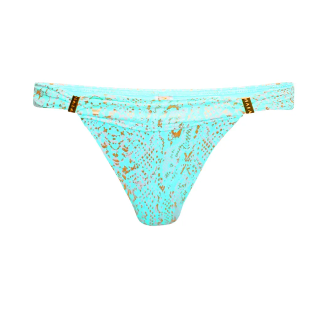 Maia Snake Print Bikini Bottom