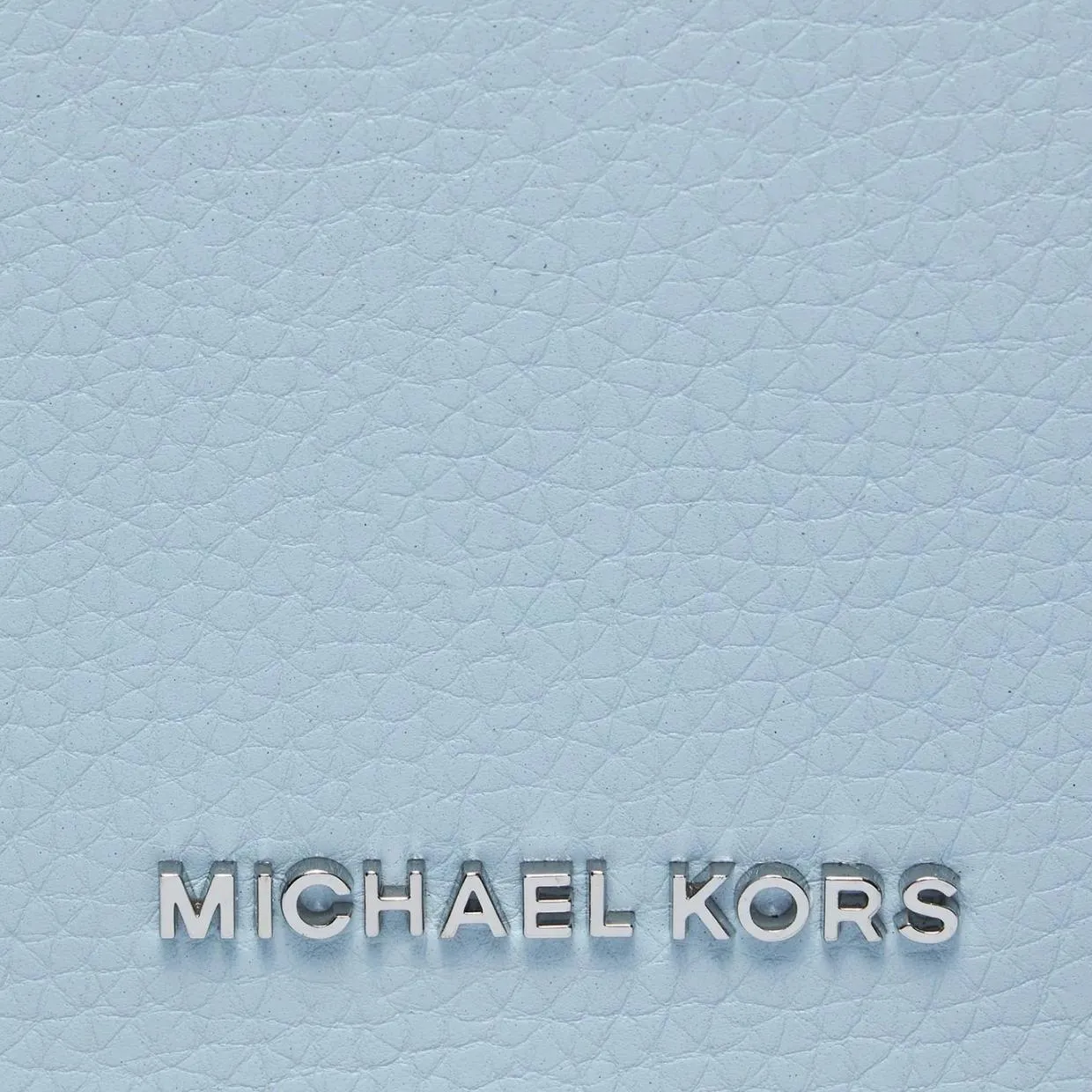 Michael Kors Pale Ocean Blue Empire Large Convertible Crossbody Bag