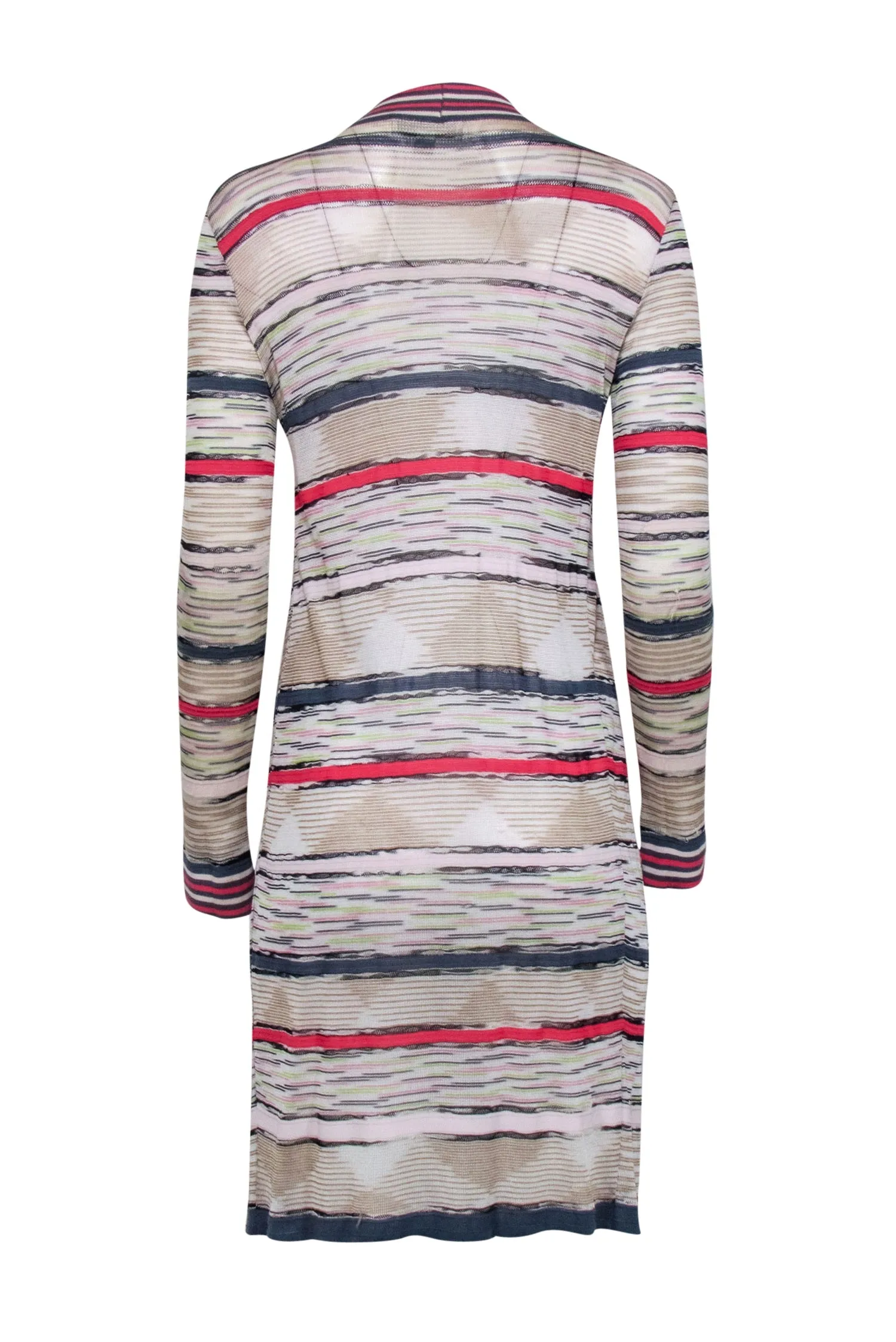 Missoni - Beige, Grey, & Multi Color Print Cardigan Sz 4