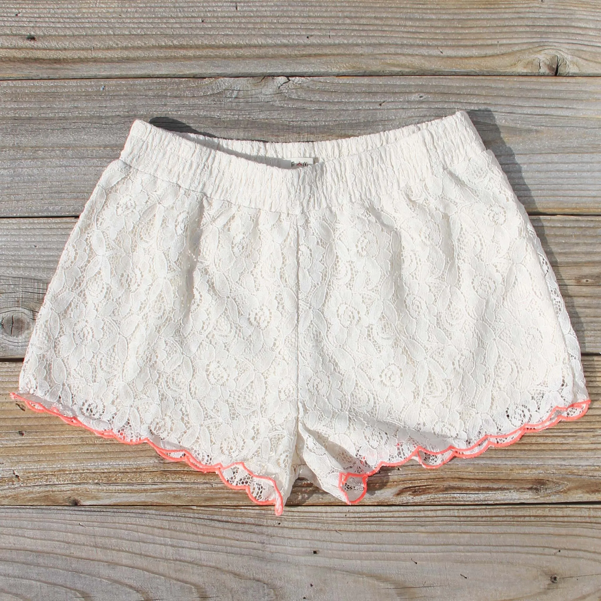 Mountain Laurel Lace Shorts