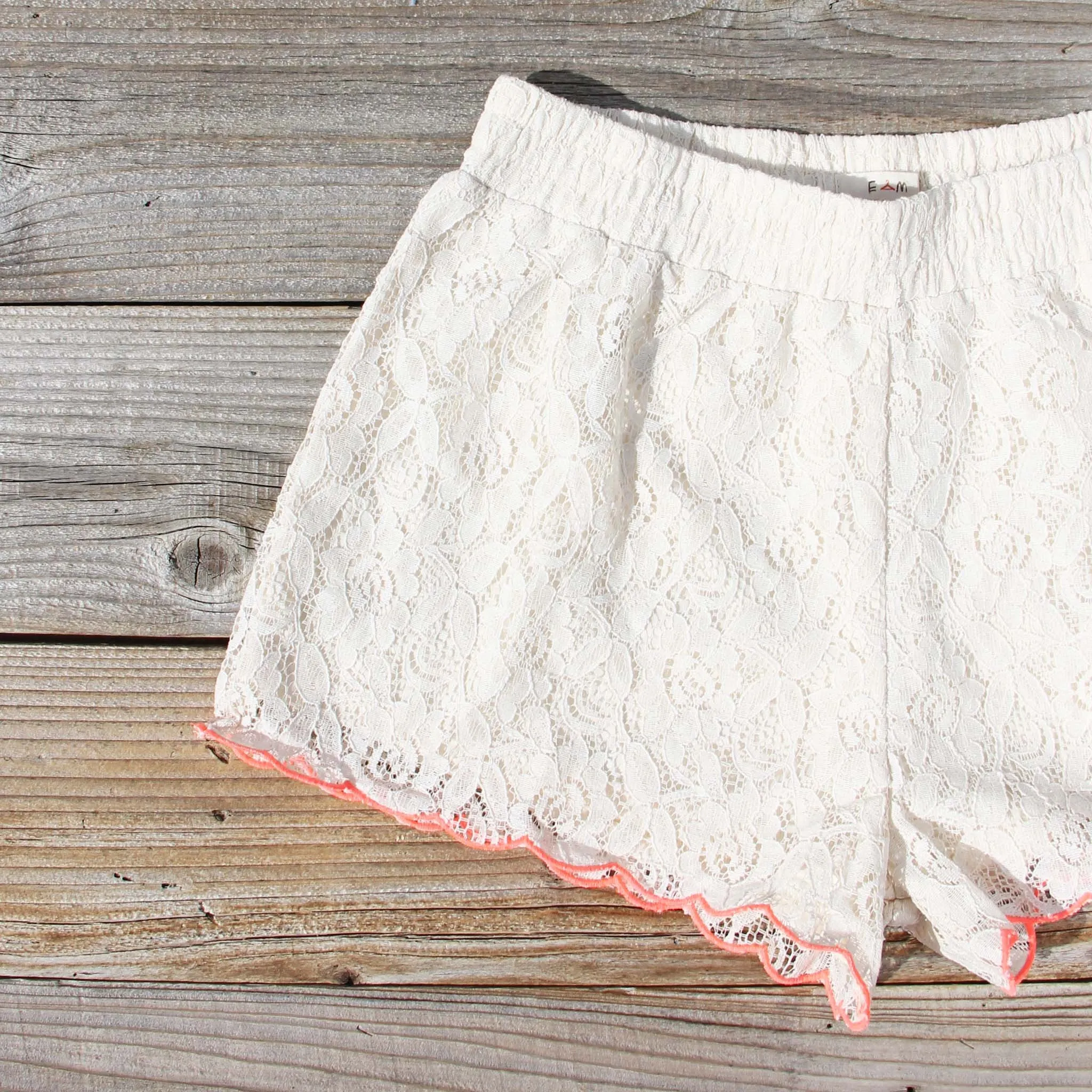 Mountain Laurel Lace Shorts