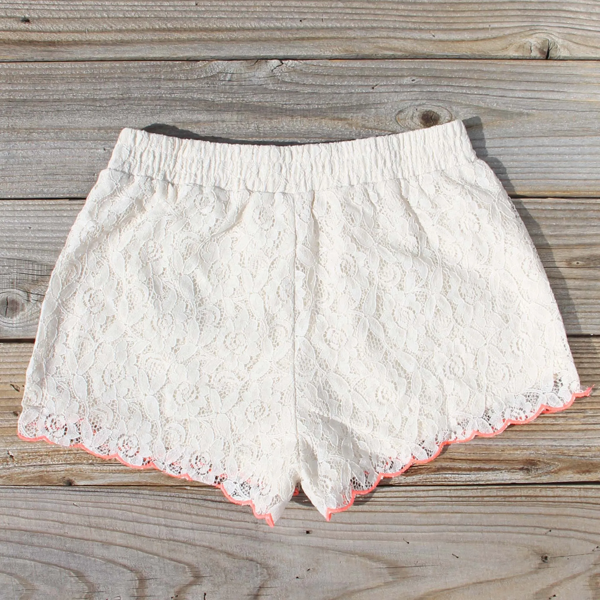 Mountain Laurel Lace Shorts