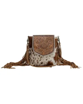 Myra Bag Women's Squander Hand-Tooled Crossbody Bag